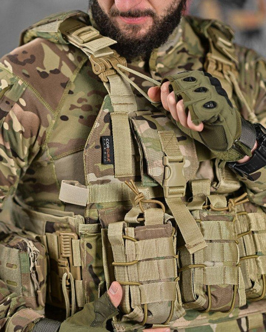 Якісна плитоноска Attack STATIX мультикам ДЛ6477 Одеса - фото 6