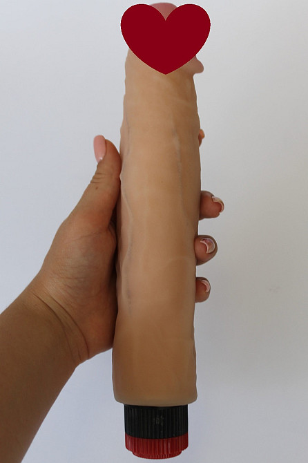 Вібратор EGZO Ciberskin VNS001 ( 23 х4,5 см ) Sex Aura Київ - фото 1
