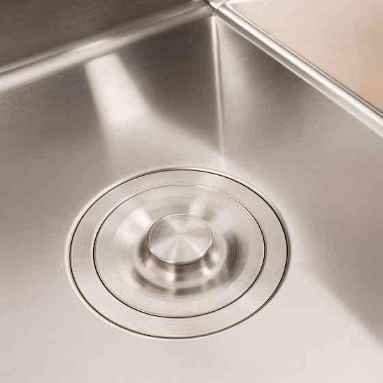 Кухонна мийка CM 58*48 R нержавійка VALESO Handmade (круглий сифон 3,0/0,8) Коломыя