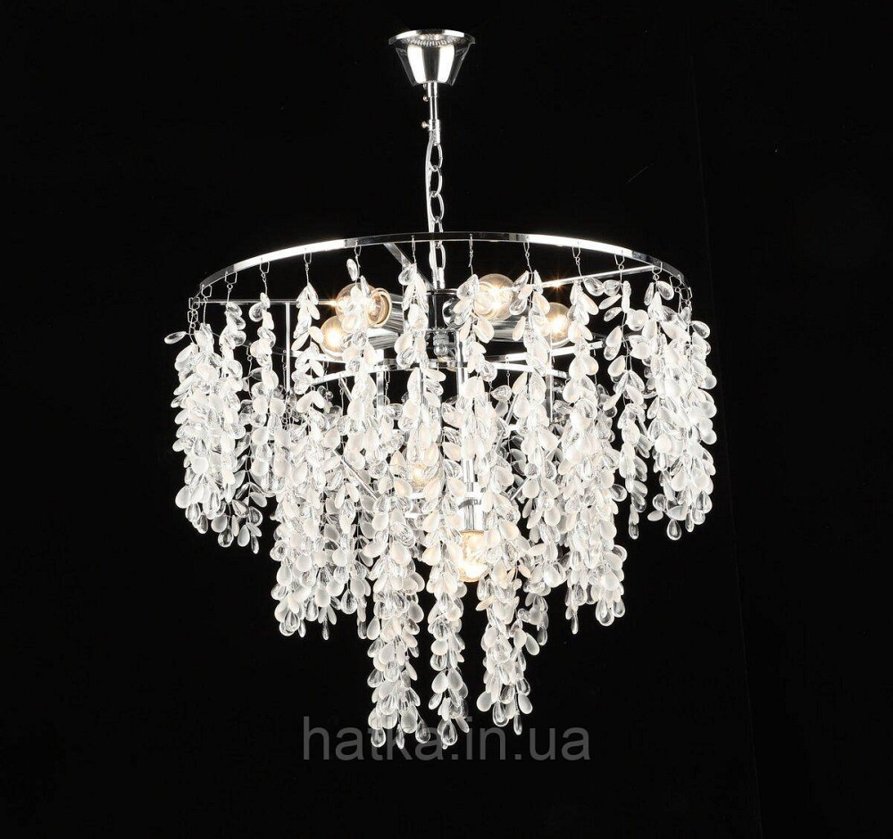 Люстра подвесная хрустальная S2477/7, Хром Киев - изображение 1
