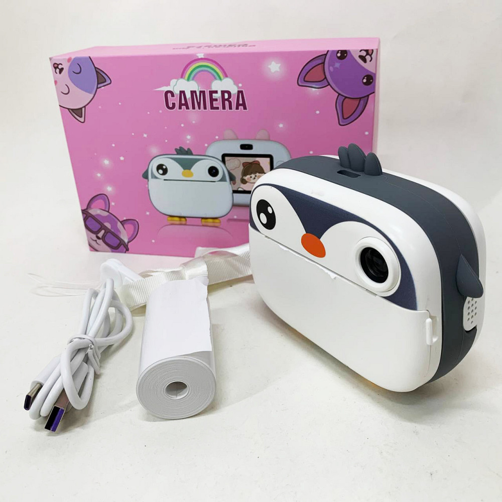 Дитячий фотоапарат селфі з друком фотографій, Дитяча камера для навчання, Іграшковий дитячий фотоапарат CY-41 Львів - фото 11