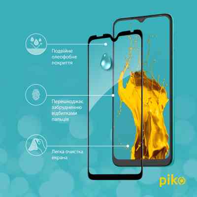 Стекло защитное Piko Full Glue Tecno Pop 5 Black (1283126515484) Винница
