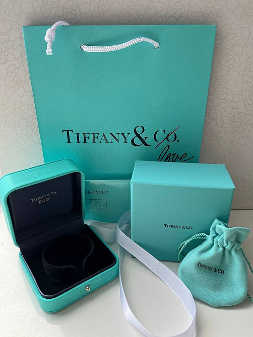 Tiffany / Тиффани премиум упаковка под БРАСЛЕТ - коробочка, внешняя коробочка, пакет, мешочек, карточка Одесса - изображение 4