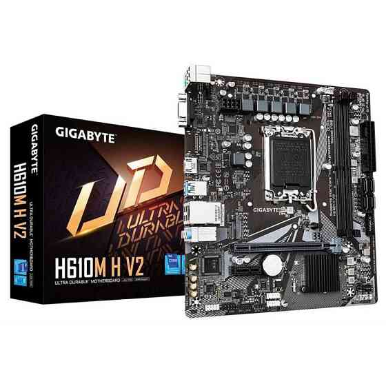 Материнська плата Gigabyte H610M H V2 Socket 1700 ( Для настільного ПК ) Харьков
