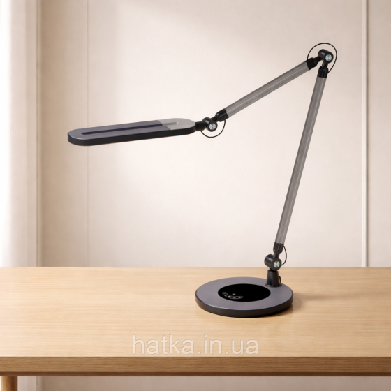 Лампа настольная светодиодная гибкая Sirius BL-1221 черная Киев