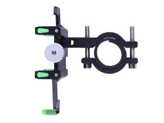 Держатель телефона HFCM-19 (крепление на руль), алюминий, зеленый Мукачево