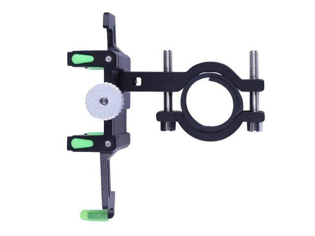 Держатель телефона HFCM-19 (крепление на руль), алюминий, зеленый Мукачево - изображение 4