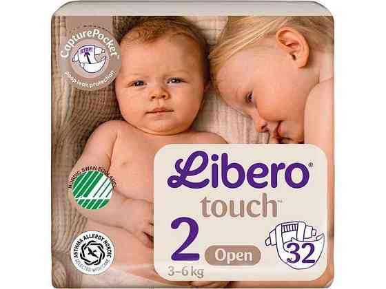 Подгузники детские р.2 Touch 32шт 3-6кг ТМ LIBERO Киев