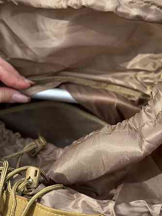 Тактичний водонепроникний рюкзак койот оксфорд з алюмінієвою рамою і підвісною системою molle Львів