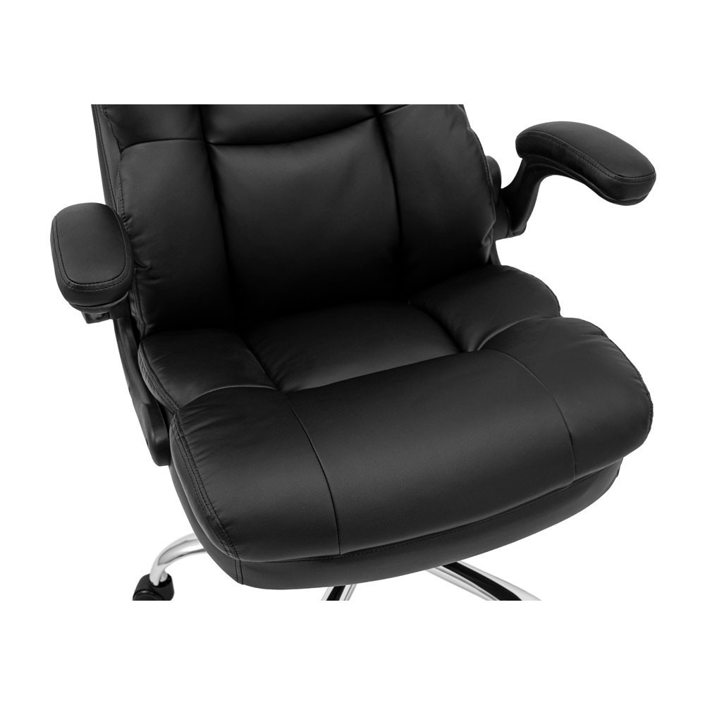 Офисное Кресло Руководителя Manhattan М2 AnyFix Хром Черный Киев - изображение 10