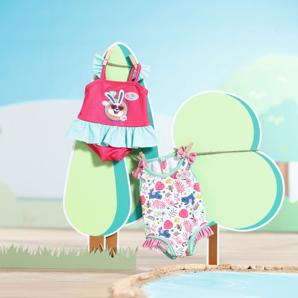 Одяг для ляльки BABY Born - Яскравий купальник (43 cm) Дніпро - фото 8