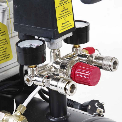 Компресор одноциліндровий 1,5кВт 205л/хв 8 бар 24л 2 крана APRO Житомир - изображение 9