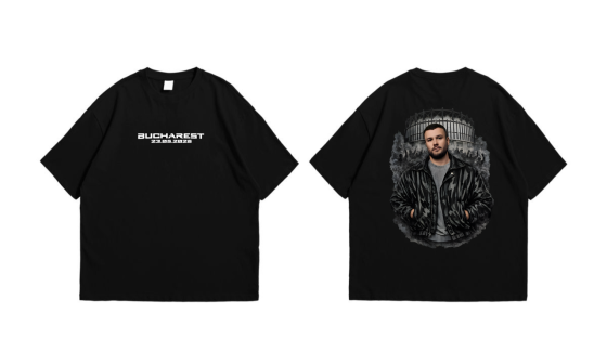 Концертная футболка Макс Корж «Bucharest 23.05.2026» XL Черновцы