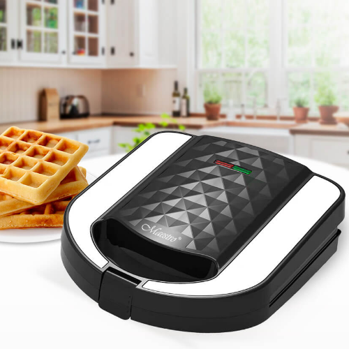 Бутербродниця 750W 3 змінних плити (вафлі/гриль/горіх) MR-709 Maestro Житомир - изображение 7