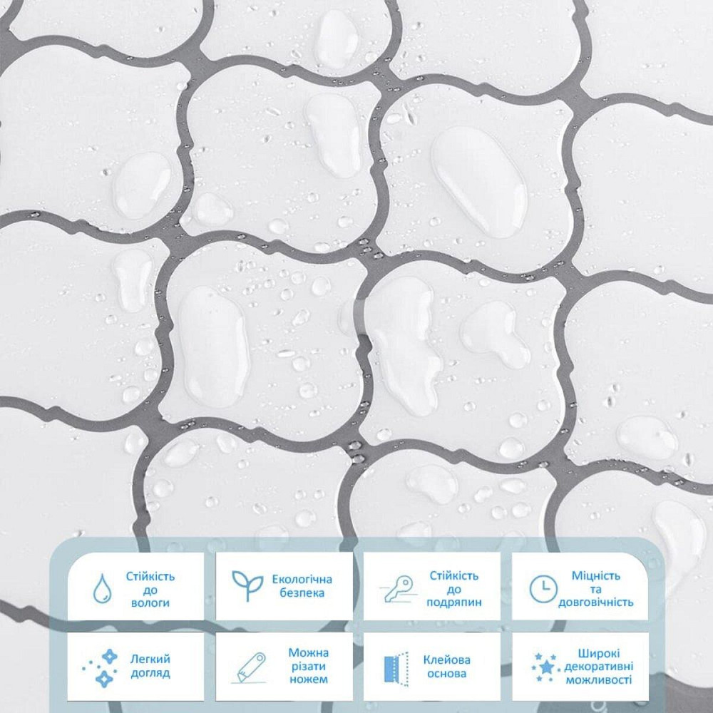 Самоклеющаяся полиуретановая плитка 305х305х1мм (D) SW-00001941 Днепр - изображение 4