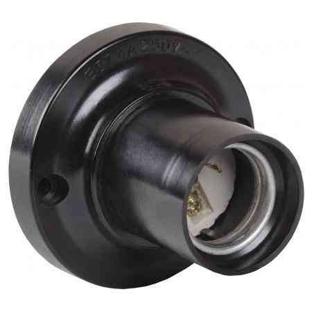 Патрон чорний Е27 настінний Харків