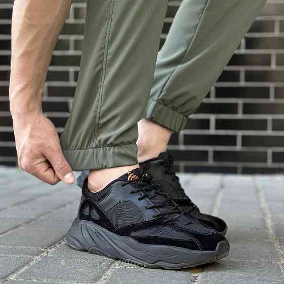 Чоловічі штани джогери з кишенями світлий хакі Pobedov Vershyna Київ