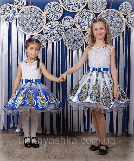 Нарядное платье Жар-птица на рост 104-140 Кривой Рог - изображение 1
