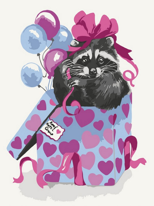 Картина за номерами "Полосатий сюрприз" 15595-AC 30х40 см Вінниця - фото 1