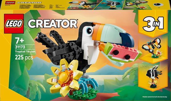 Конструктор LEGO Creator Дикі тварини Тропічний тукан 225 деталей (31173) Харків - фото 1