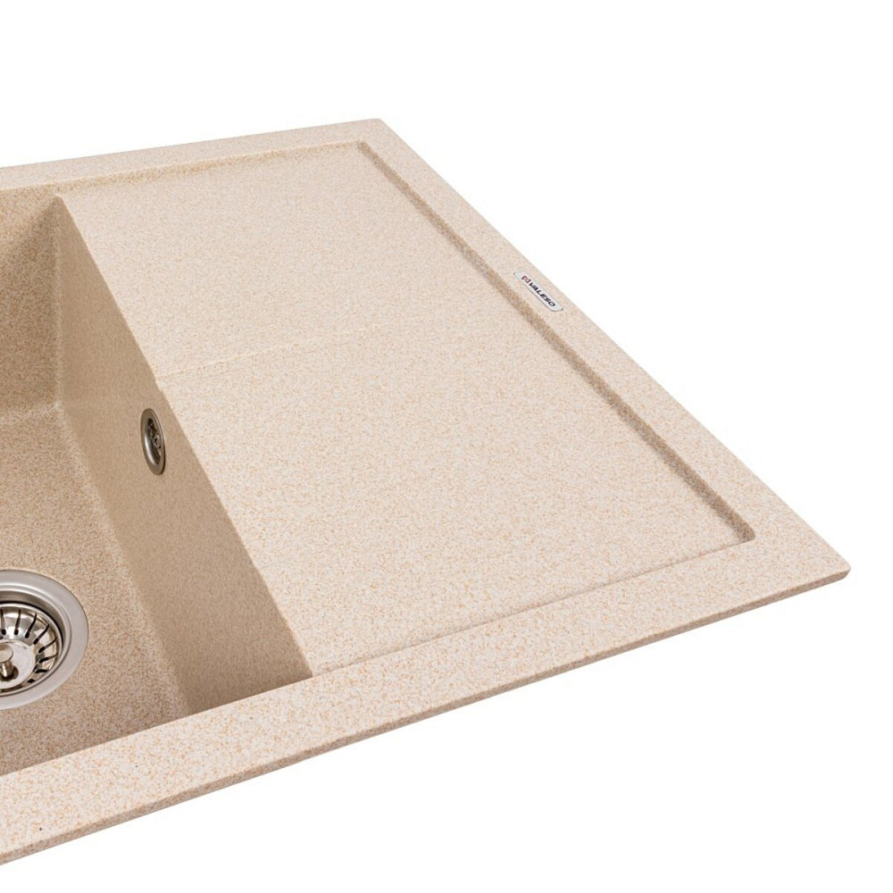 VALESO Гранітна мийка VALESO CALYPSO 7950 матова Сафарі Київ - фото 3