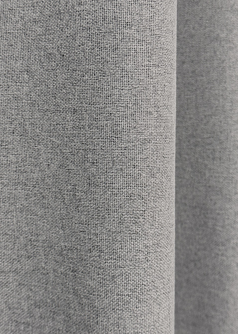 Преміум шторна тканина blackout 100%, двостороння, колекція “ASHEN NIGHT” колір світло-сірий 1840ш Київ - фото 4