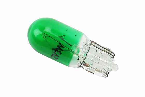 Лампа повороту (зелена без цоколя) 12V / 3W T10 Київ