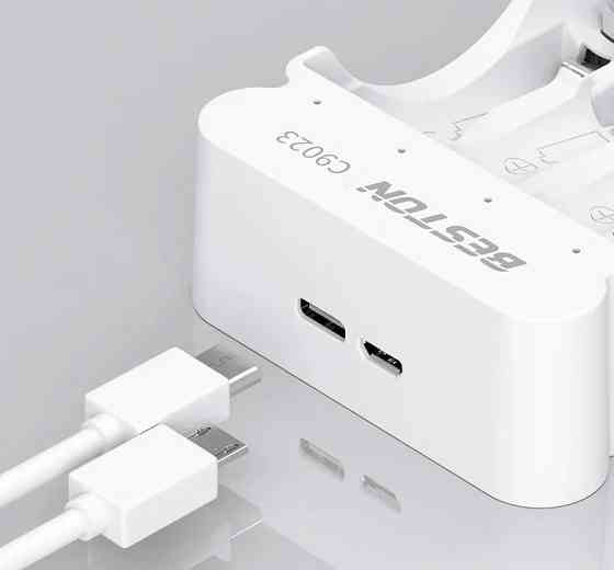 Зарядка для акумуляторів AA/AAA 1.8А Beston C9023 Київ