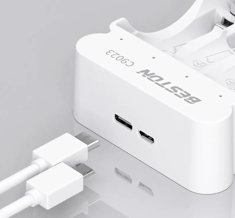 Зарядка для акумуляторів AA/AAA 1.8А Beston C9023 Київ - фото 3