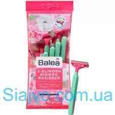 Станки для бритья на 2 лезвия Balea, 10 шт (Германия) Balea 2-Klingen Einwegrasierer, 10 St Львов