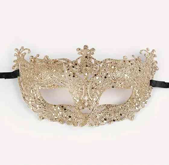 Маска для маскарада one size шампань Киев