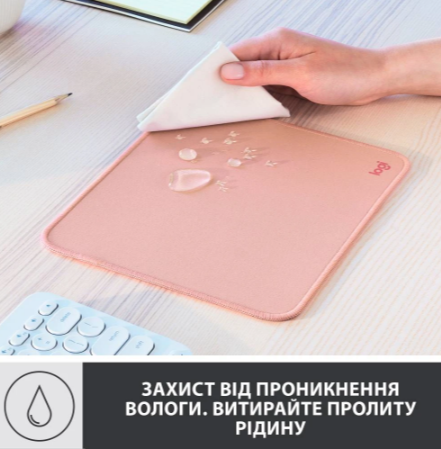 Килимок для мишi Logitech Studio Series Darker Rose (956-000050) (6794331) Киев - изображение 6