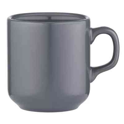 Чашка Ardesto Carlo, 280мл, кераміка, чорний (AR3047BK) Винница