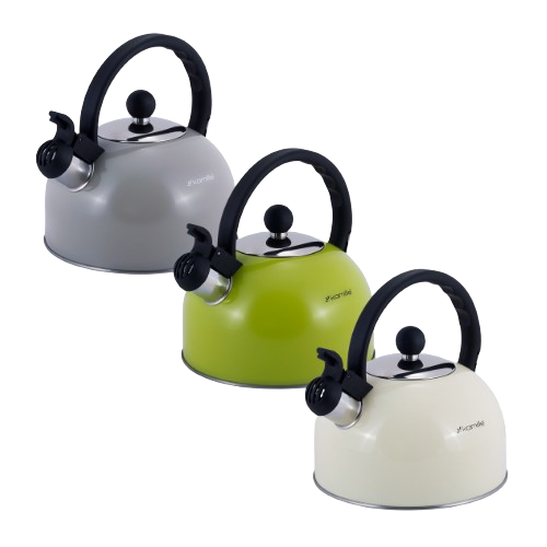Чайник 2,5л зі свистком (салатовий,кавовий,беж) 0679A KAMILLE Житомир - изображение 6