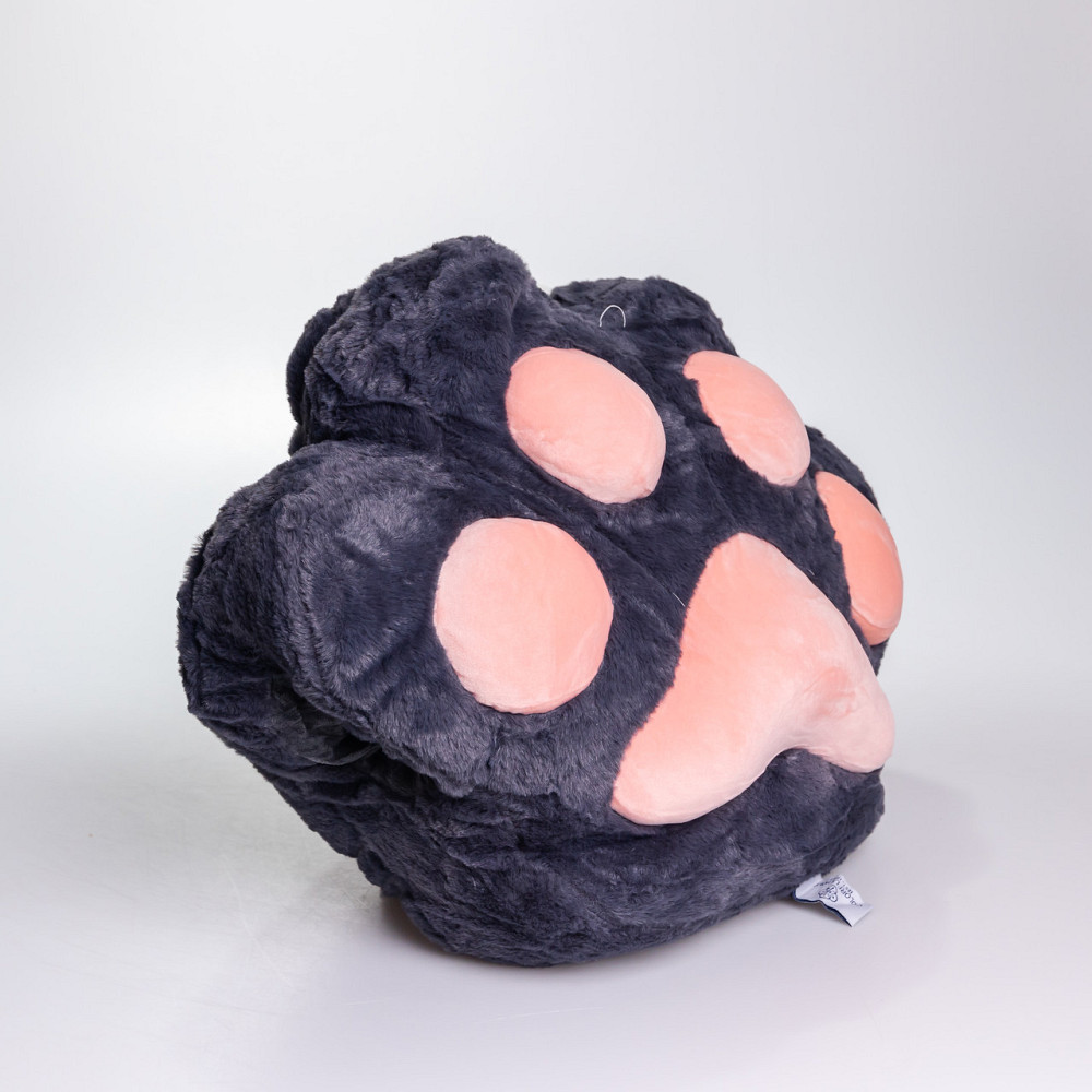 Плюшева подушка з пледом і муфтами Лапка 3 в 1 Київ - фото 3