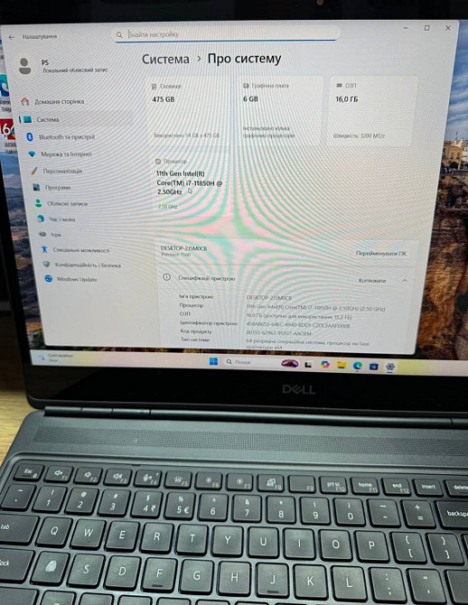 Dell Precision 7560 i7-11850H RTX A3000 6Gb 16/512SSD. Харьков - изображение 4