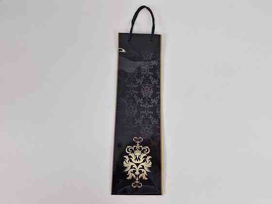 Пакет паперовий подарунковий під пляшку 12/9/36 (артBUT-100) (12 шт.) Харків