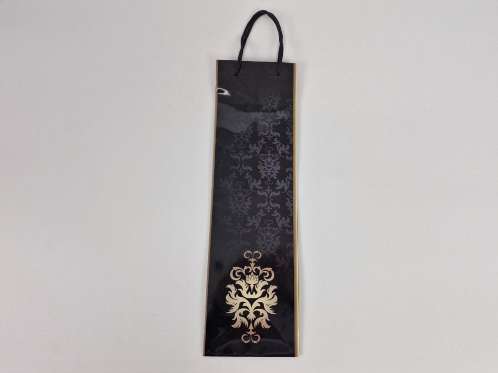 Пакет бумажный подарочный под бутылку  12/9/36(артBUT-100) (12 шт) Харьков - изображение 3