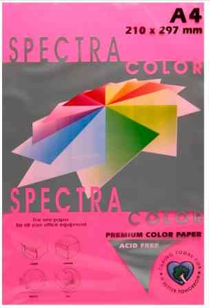 Папір ксероксний кольоровий "Spectra" A4 160г/м 250арк рожевий, шт Київ