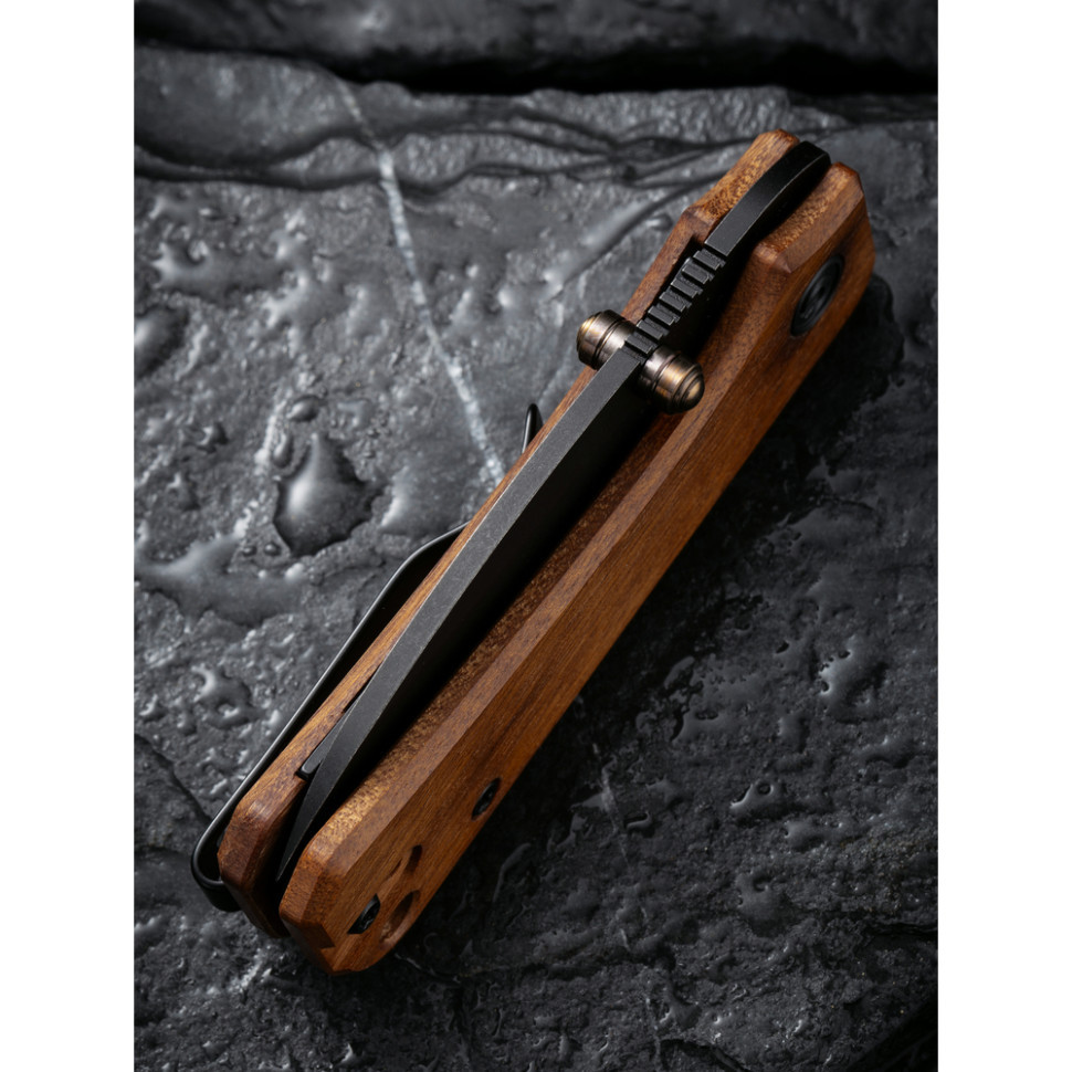 Ніж складаний кишеньковий Civivi Baby Banter, (5.9 см) Nitro-V / Guibourtia Wood Киев - изображение 15