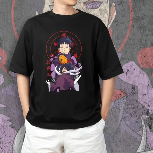 Футболка чоловіча з  принтом Наруто Обито Учиха 2 Розмір 48 Дніпро - фото 3