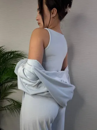 Плюшевый топ+толстовка и штаны Одесса