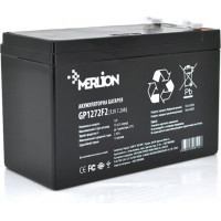Батарея до ДБЖ Merlion 12V-7.2Ah black (GP1272F2B) Киев - изображение 1
