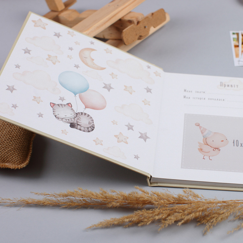 Метрика  для новонароджених універсальний дизайн  fotobook-0002 Тернопіль - фото 4