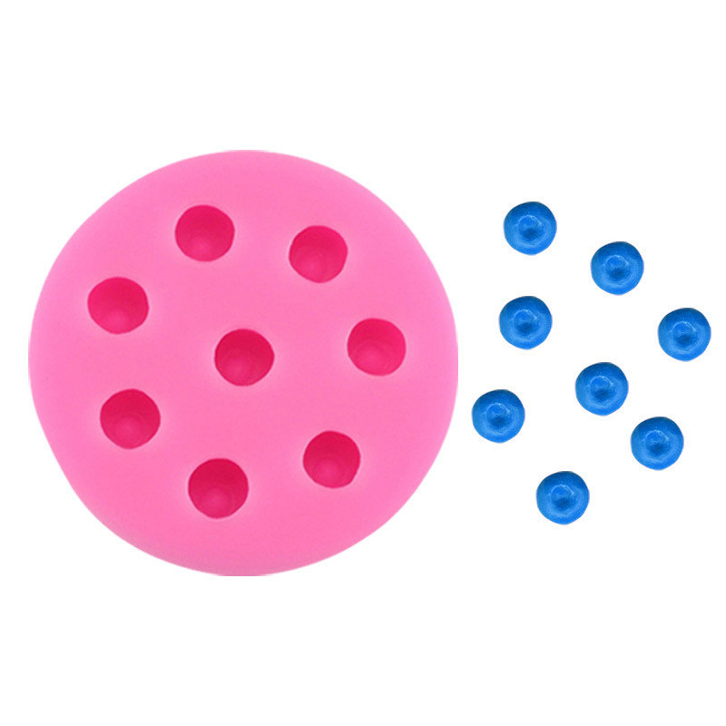 Молд силиконовый Голубика 68 мм розовый Киев - изображение 8