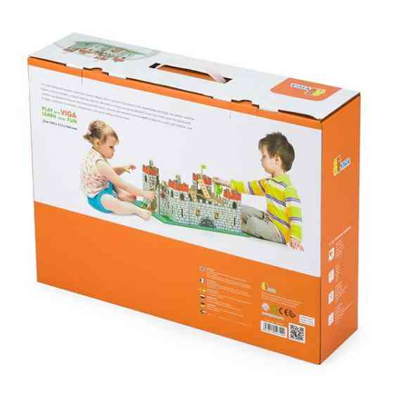 Дерев'яний набір Viga Toys Іграшковий замок (50310) Харків