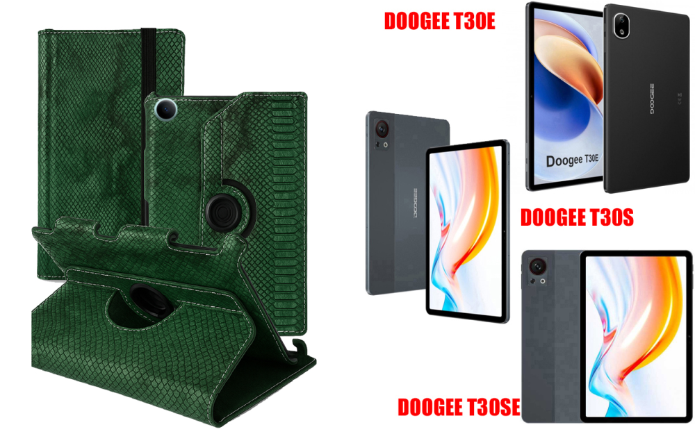 Чехол Spinner360 для планшета Doogee T30E, цвет Klasika Reptyliya Киев - изображение 1