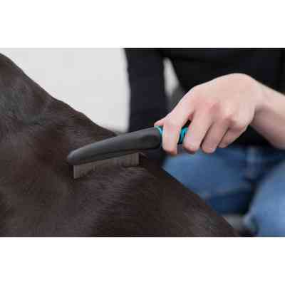 Расческа для животных Trixie Люкс для вычесывания блох и вшей у кошек и собак 21 см (4011905237626) Винница