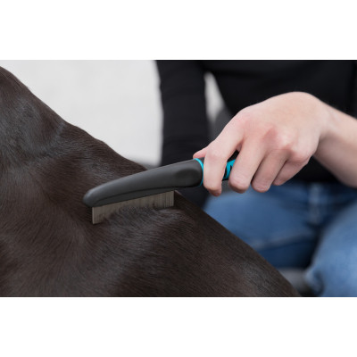 Расческа для животных Trixie Люкс для вычесывания блох и вшей у кошек и собак 21 см (4011905237626) Винница - изображение 2