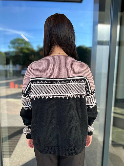 Жіночий модний светр триколірний 44-58р Київ - фото 6